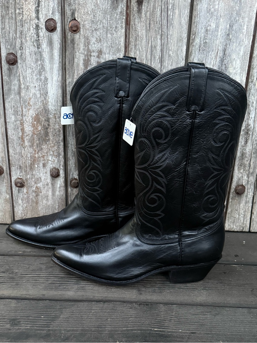 Vintage Men's Acme Cowboy Boots. Unworn with Original Tags!